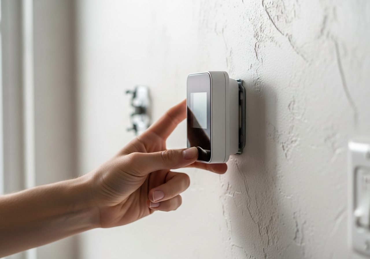 Smart thermostat install